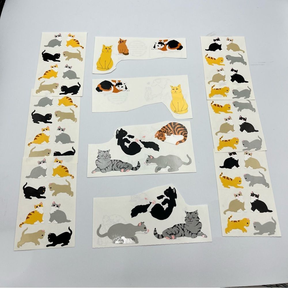 Cat Sticker Set - Multicolor - Picture 1 of 9